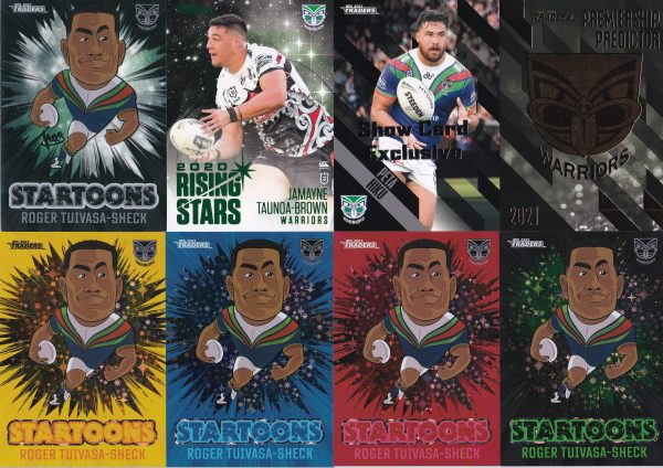 2021 NRL Traders Team Master Set #4 - Warriors - Image 6