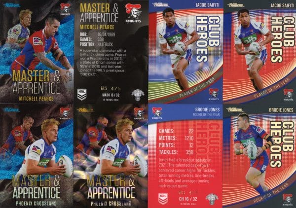 2022 NRL Traders Team Master Set #4 - Newcastle Knights - Image 7