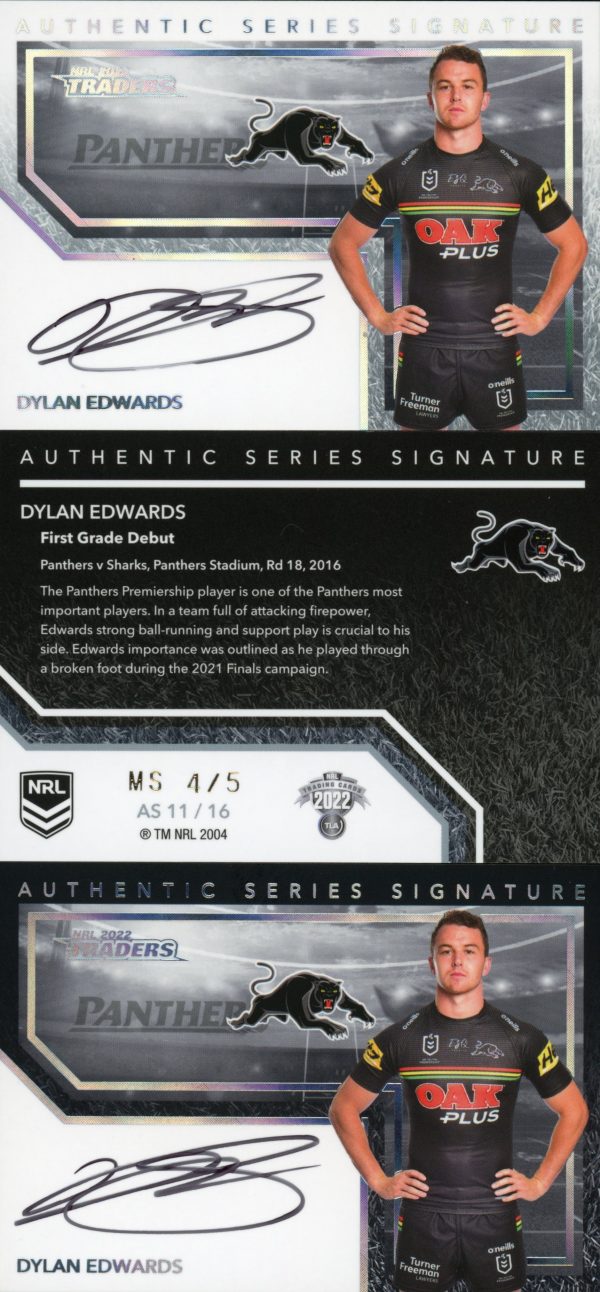 2022 NRL Traders Team Master Set #4 - Penrith Panthers - Image 8
