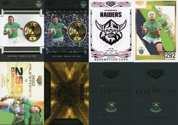 2023 NRL Elite Team Master Set #4 - Canberra Raiders - Image 6