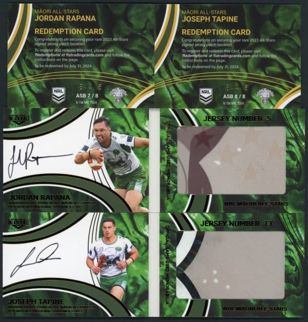 2023 NRL Elite Team Master Set #4 - Canberra Raiders - Image 9