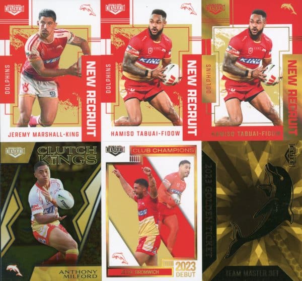2023 NRL Elite Team Master Set #4 - Dolphins - Image 4