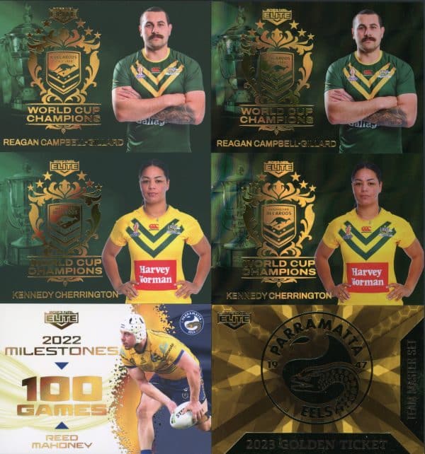 2023 NRL Elite Team Master Set #4 - Parramatta Eels - Image 5
