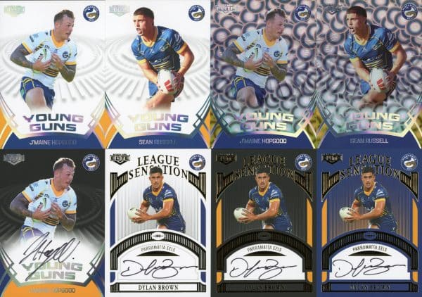 2023 NRL Elite Team Master Set #4 - Parramatta Eels - Image 7