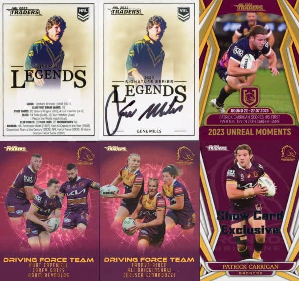 2023 NRL Traders Team Master Set #4 - Brisbane Broncos - Image 17