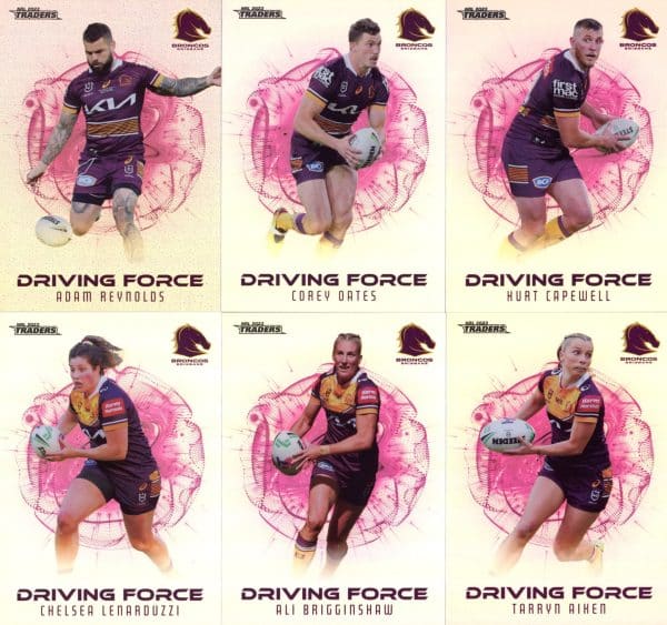 2023 NRL Traders Team Master Set #4 - Brisbane Broncos - Image 8