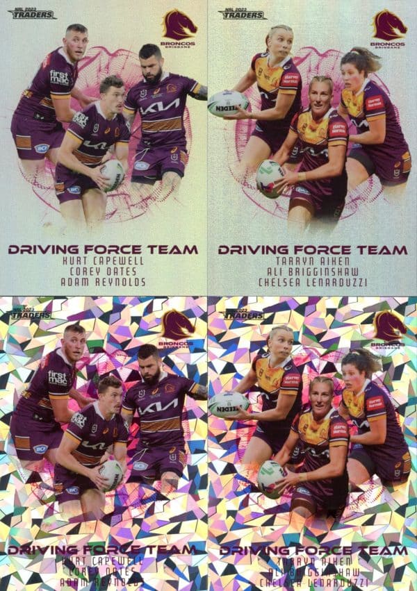 2023 NRL Traders Team Master Set #4 - Brisbane Broncos - Image 9