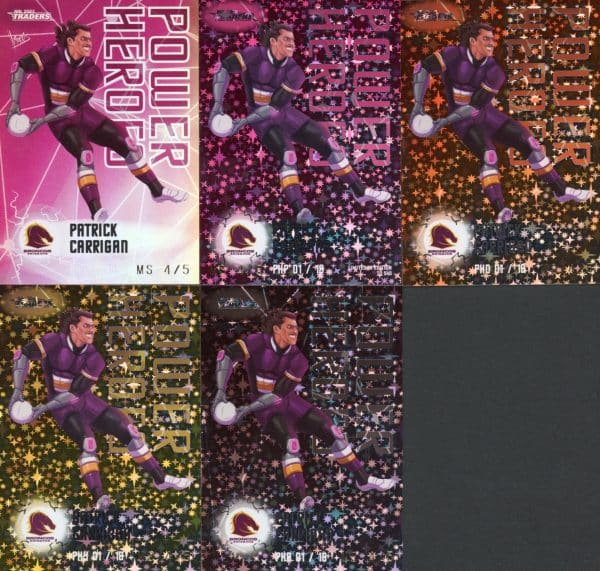 2023 NRL Traders Team Master Set #4 - Brisbane Broncos - Image 10