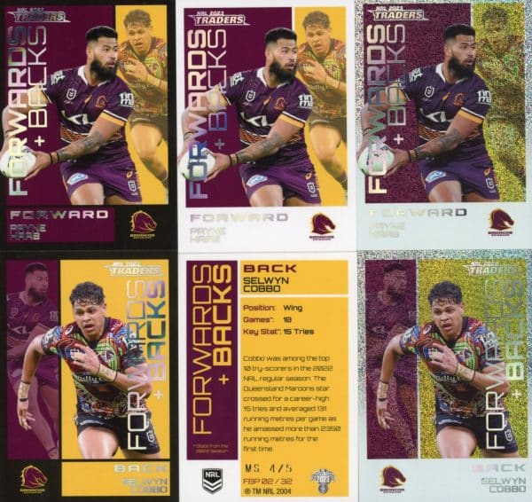 2023 NRL Traders Team Master Set #4 - Brisbane Broncos - Image 11