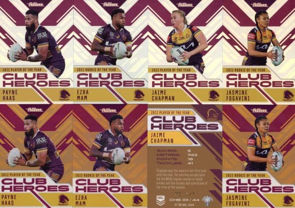 2023 NRL Traders Team Master Set #4 - Brisbane Broncos - Image 12