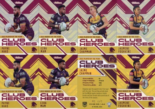 2023 NRL Traders Team Master Set #4 - Brisbane Broncos - Image 13