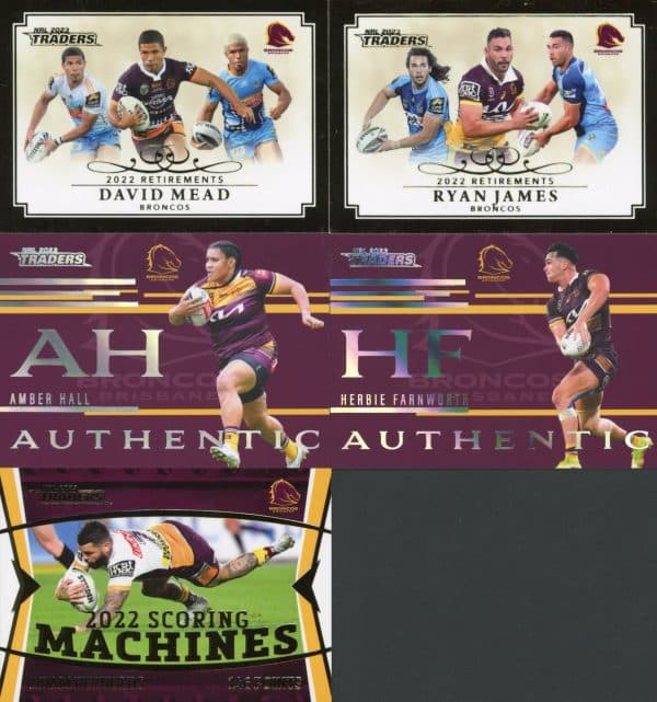 2023 NRL Traders Team Master Set #4 - Brisbane Broncos - Image 15