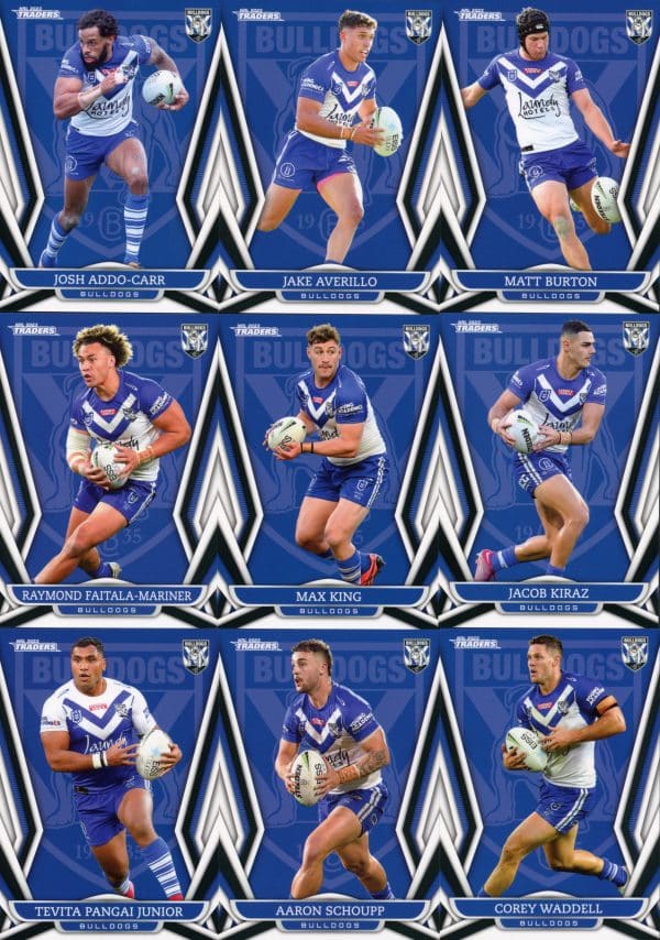 2023 NRL Traders Team Master Set #4 - Canterbury Bulldogs - Image 2