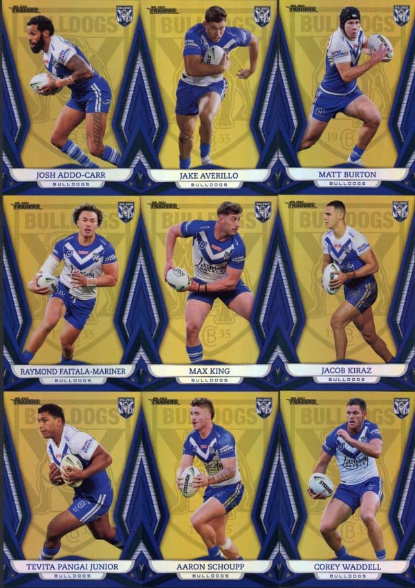2023 NRL Traders Team Master Set #4 - Canterbury Bulldogs - Image 4