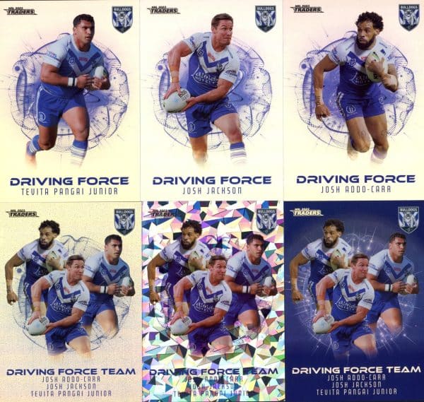 2023 NRL Traders Team Master Set #4 - Canterbury Bulldogs - Image 7