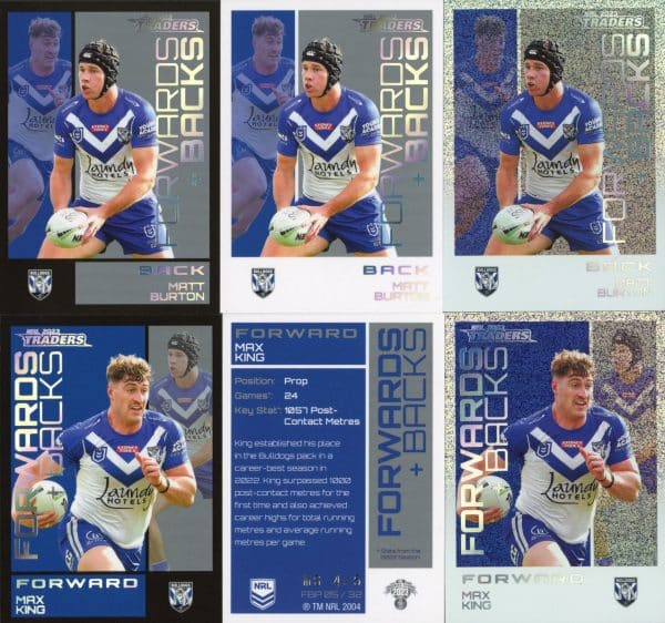 2023 NRL Traders Team Master Set #4 - Canterbury Bulldogs - Image 9
