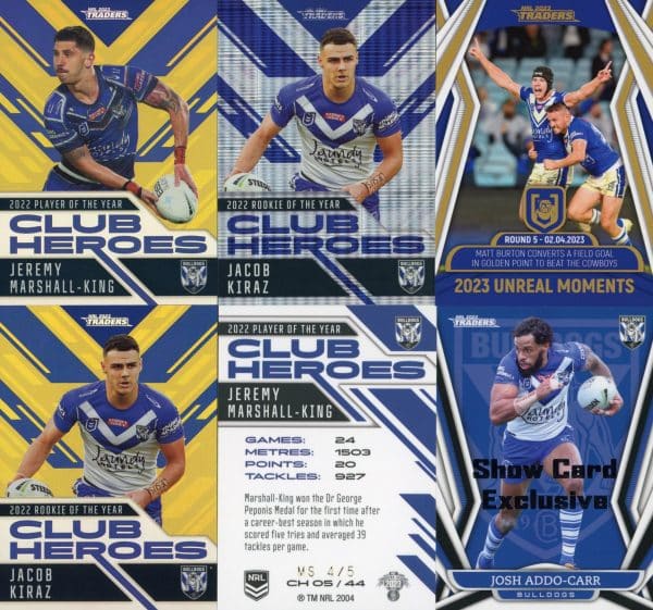 2023 NRL Traders Team Master Set #4 - Canterbury Bulldogs - Image 11