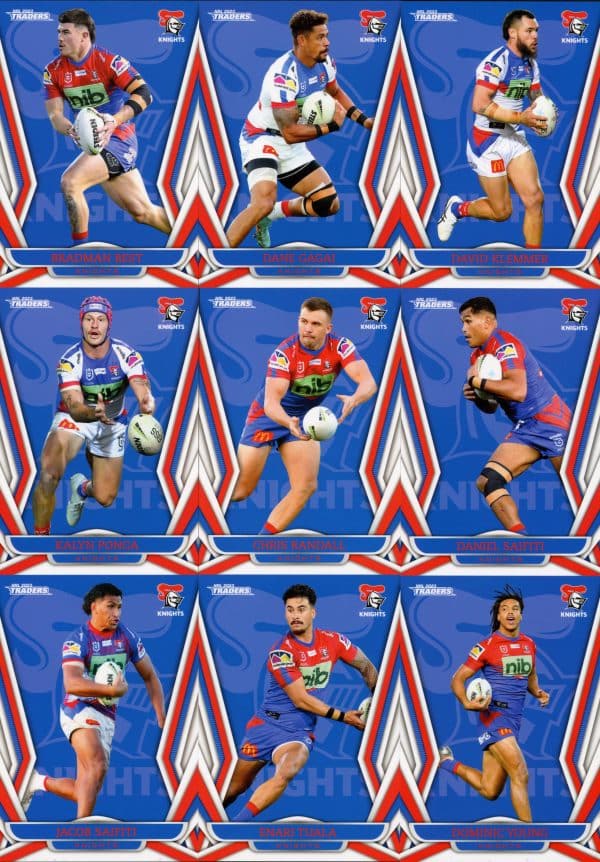 2023 NRL Traders Team Master Set #4 - Newcastle Knights - Image 2