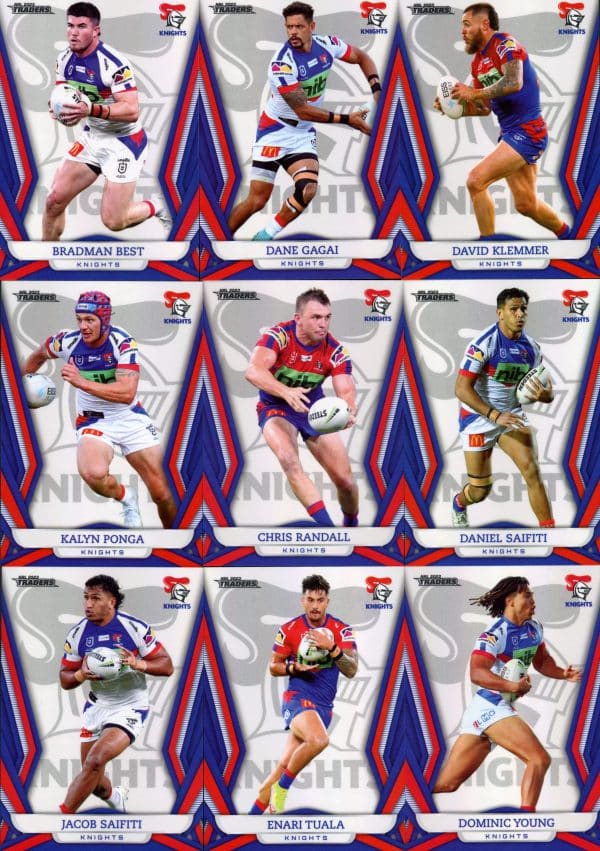 2023 NRL Traders Team Master Set #4 - Newcastle Knights - Image 3