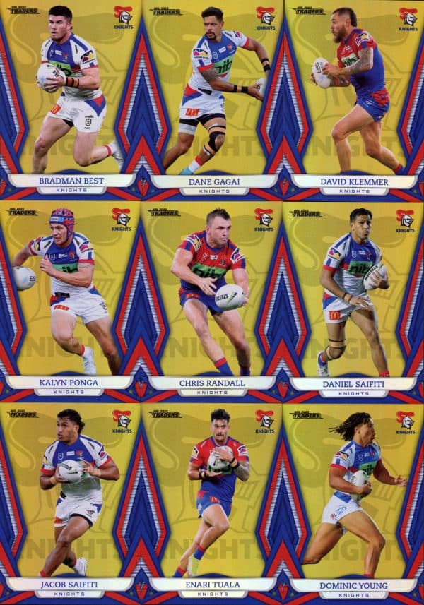 2023 NRL Traders Team Master Set #4 - Newcastle Knights - Image 4