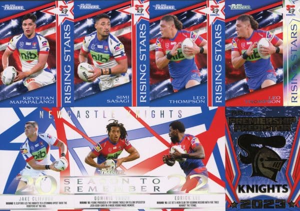 2023 NRL Traders Team Master Set #4 - Newcastle Knights - Image 7