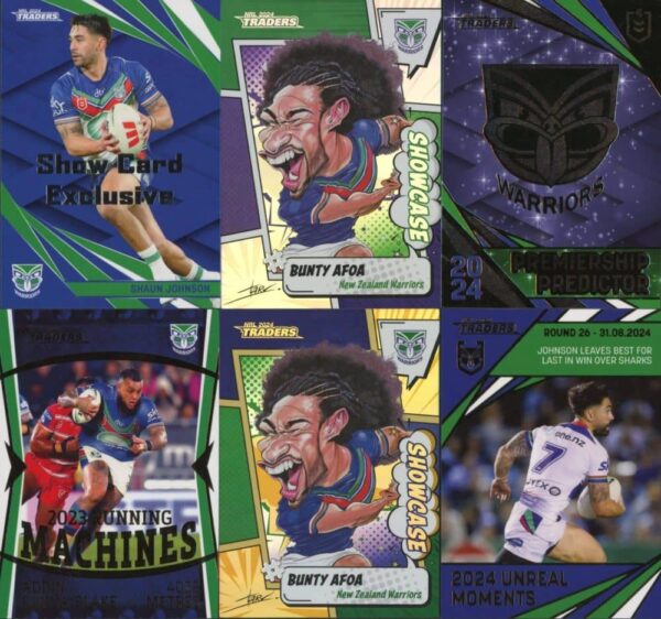 2024 NRL Traders Team Master Set #4 - Warriors - Image 10