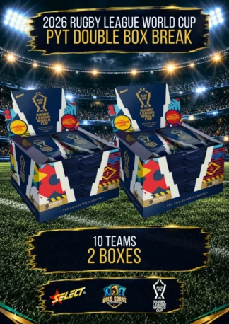 The NRL Trading Card Specialists 5 Break #556 - 2026 RLWC Double Box Break - PYT
