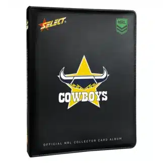 Select NRL North Queensland Cowboys Trading Card Album