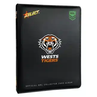 Select NRL Wests Tigers Trading Card Album