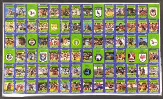 1990 Stimorol - Common Card Uncut Sheet