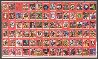 1991 Stimorol Uncut Sheet Common Card