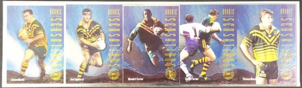 1994 Dynamic Kangaroos Heroes - Rookie Sensation Uncut Sheet